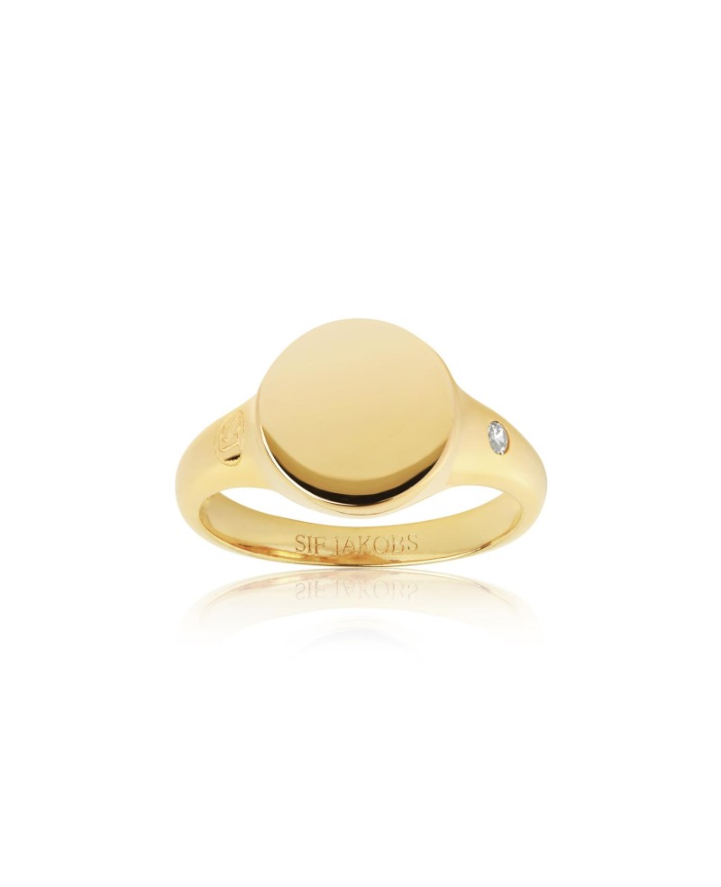 Follina Ring SJ-R1069-CZ-YG
