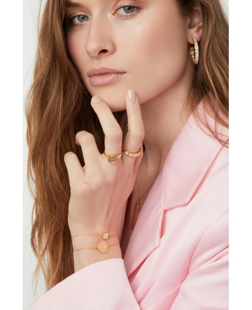 Follina Ring SJ-R1069-CZ-YG