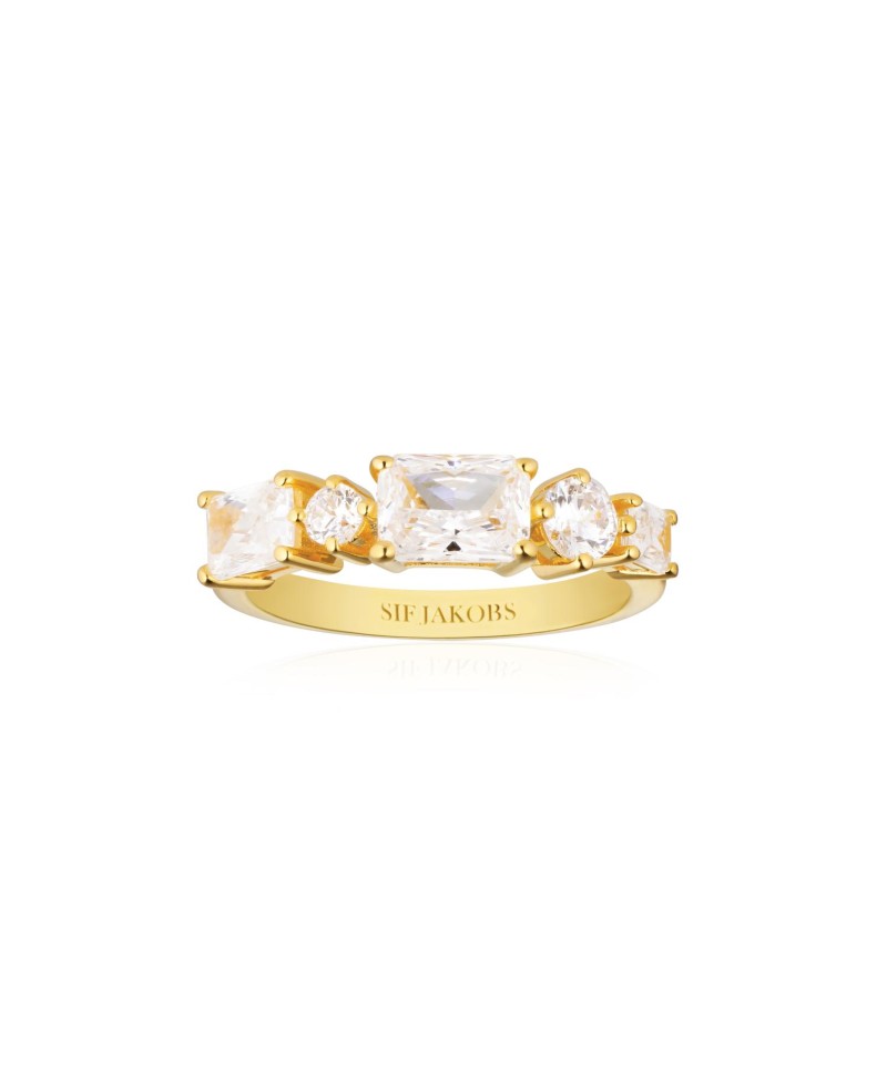 Ivrea Ring SJ-R12330-CZ-YG