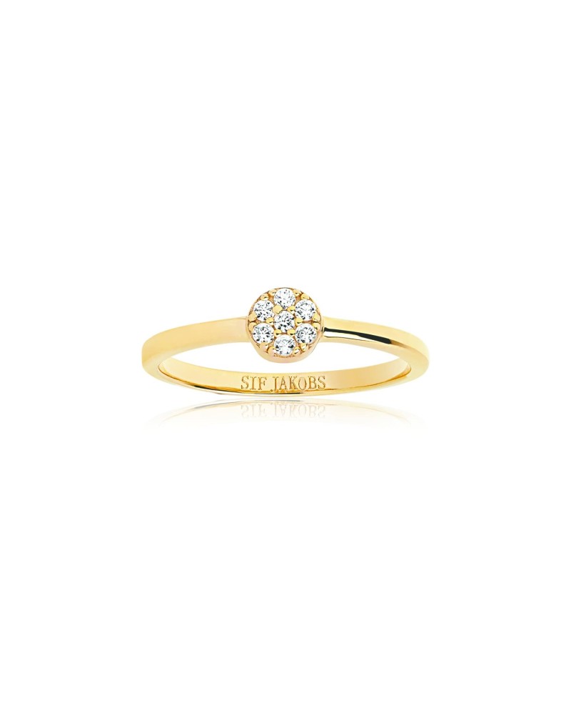 Cecina Ring SJ-R2773-CZ(YG)