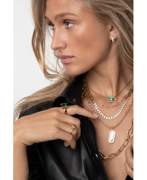 Roccanova Ring SJ-R42266-CZ-YG