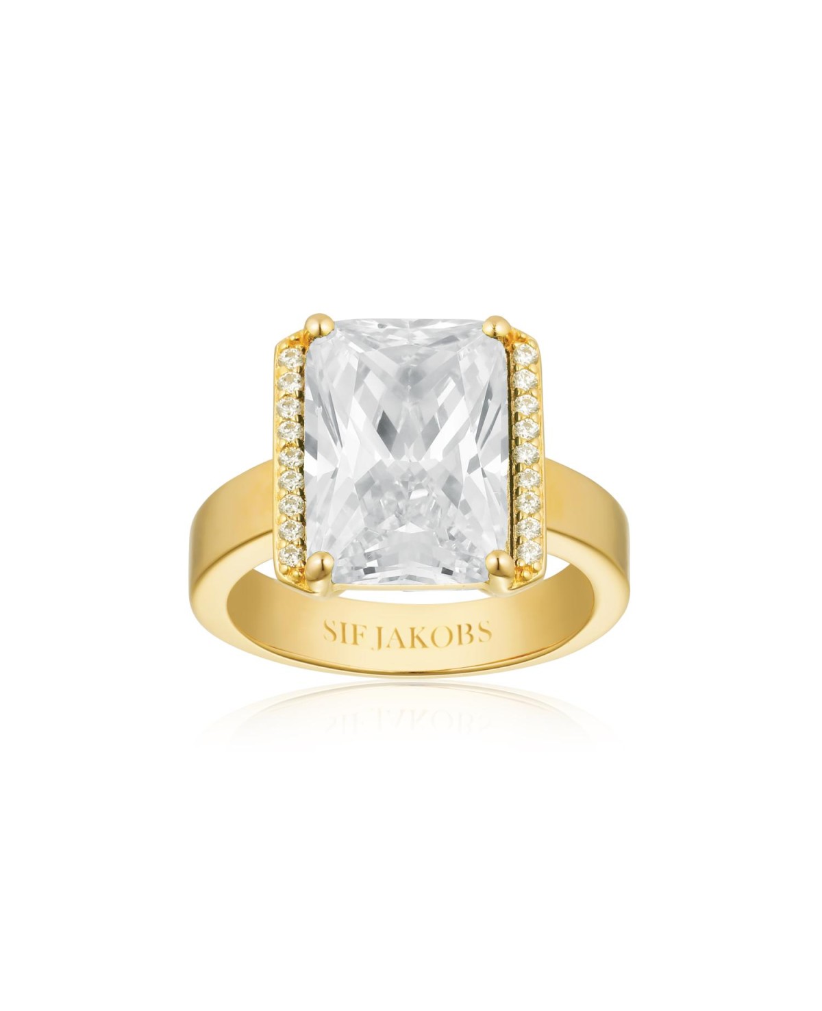 Roccanova Ring SJ-R42267-CZ-YG