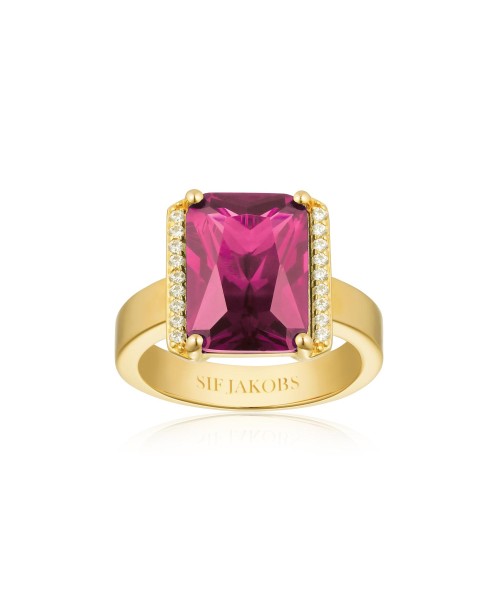 Roccanova Ring SJ-R42267-PKCZ-YG