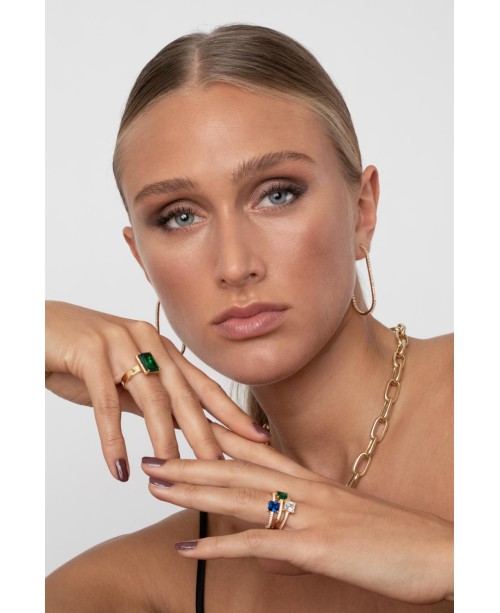 Ellera Ring SJ-R42280-BLCZ-YG