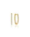 ELLISSE Earrings SJ-E2312-CZ-YG