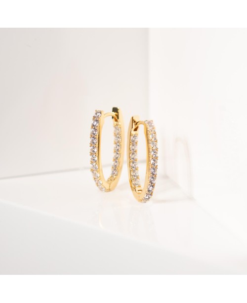 ELLISSE Earrings SJ-E2312-CZ-YG