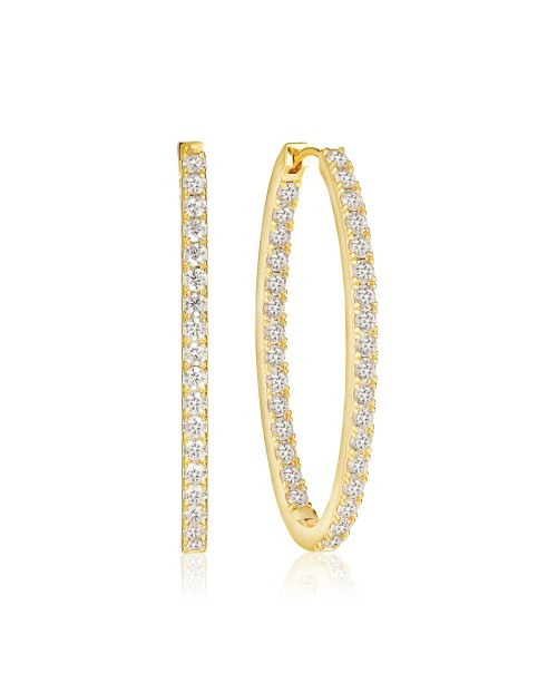 ELLISSE Earrings SJ-E2313-CZ-YG