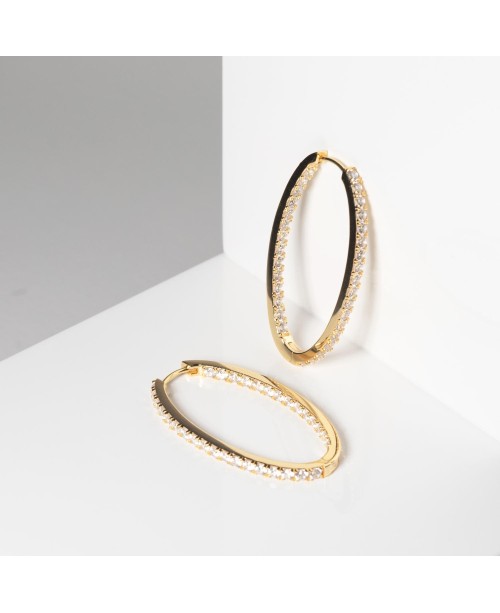 ELLISSE Earrings SJ-E2313-CZ-YG