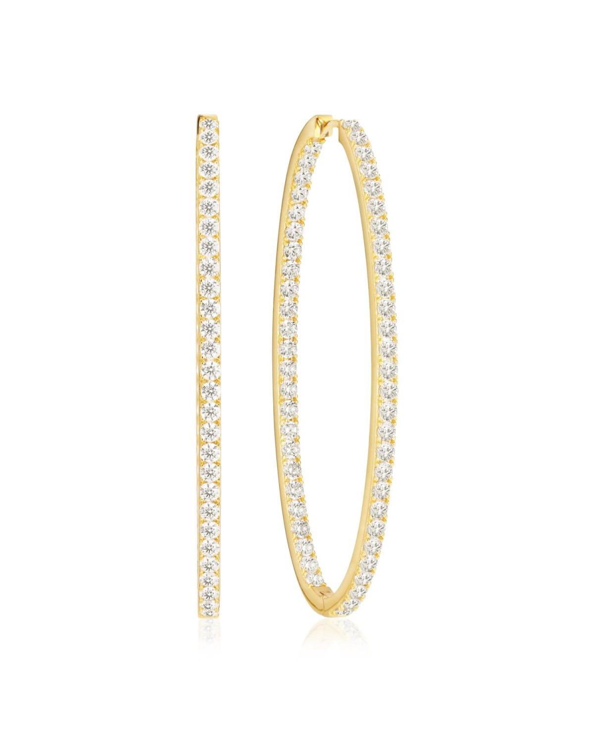 ELLISSE Earrings SJ-E2314-CZ-YG