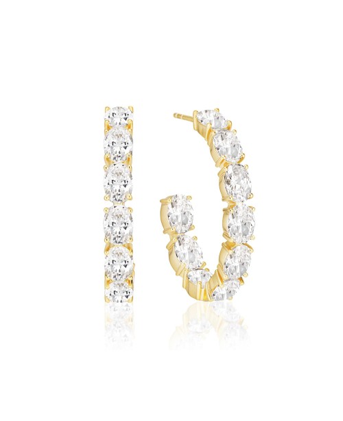 ELLISSE Earrings SJ-E2319-CZ-YG