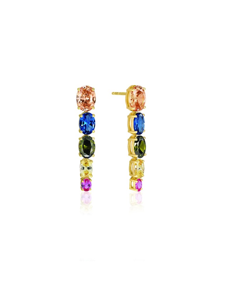 ELLISSE Earrings SJ-E2323-XCZ-YG