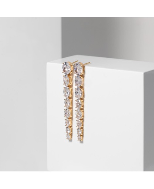 ELLISSE Auskarai SJ-E2324-CZ-YG