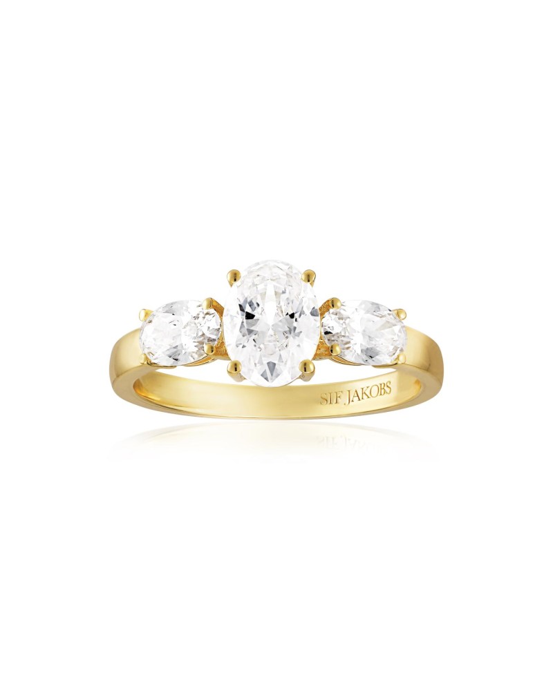 ELLISSE Ring SJ-R2340-CZ-YG