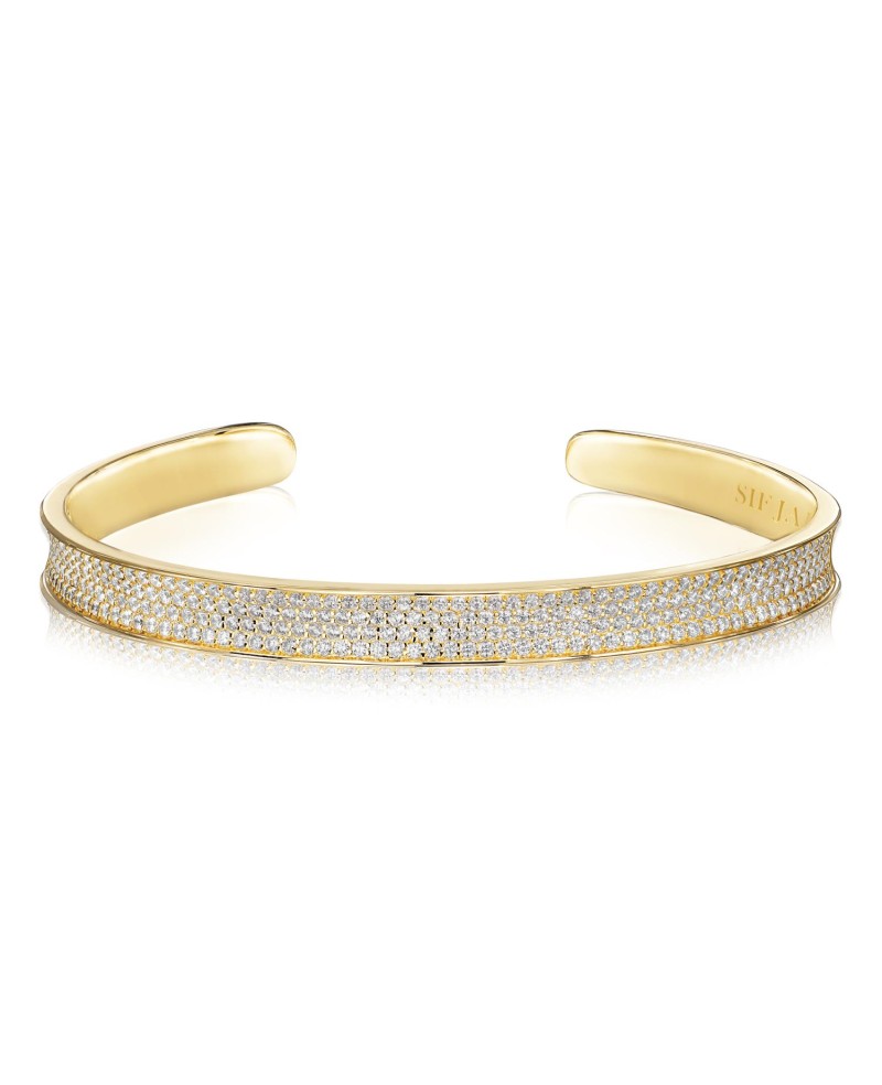 FELLINE CONCAVO Bracelet SJ-BG2392-CZ-YG