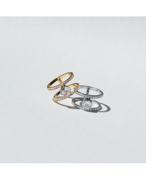 ELLISSE CAREZZA Žiedas SJ-R2358-CZ