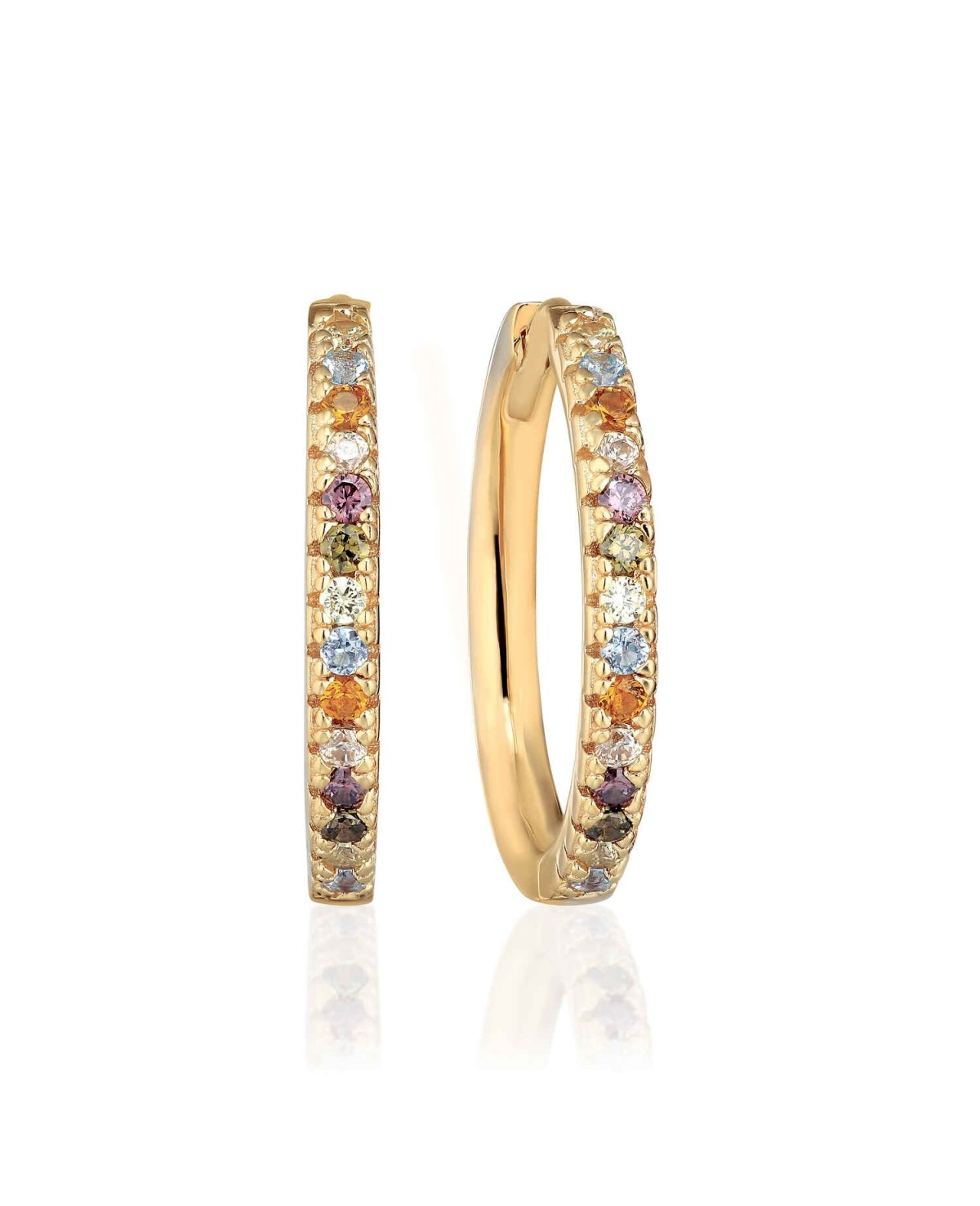 Ellera Earrings SJ-E2869-ACZ-YG