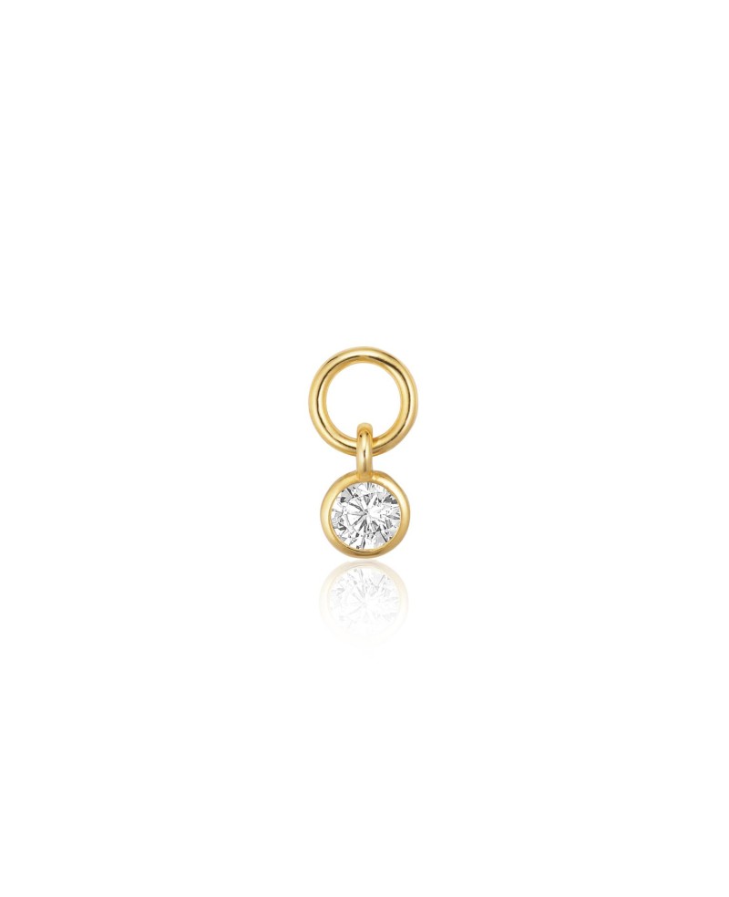 CHARMS Hoop charms SJ-CH2370-CZ-YG