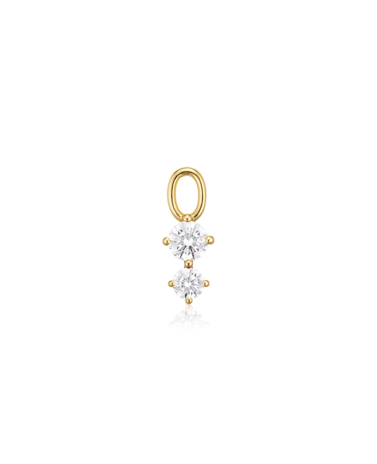 CHARMS Hoop charms SJ-CH2372-CZ-YG