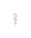 CHARMS Hoop charms SJ-CH2372-CZ-YG