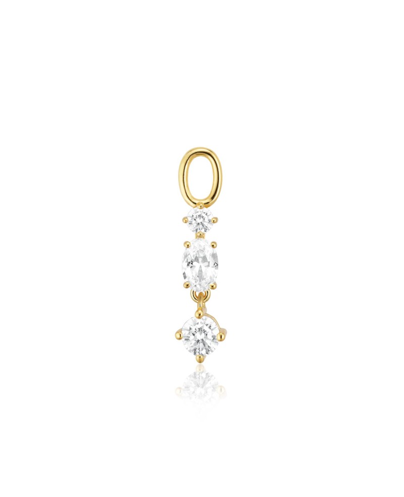 CHARMS Hoop charms SJ-CH2374-CZ-YG