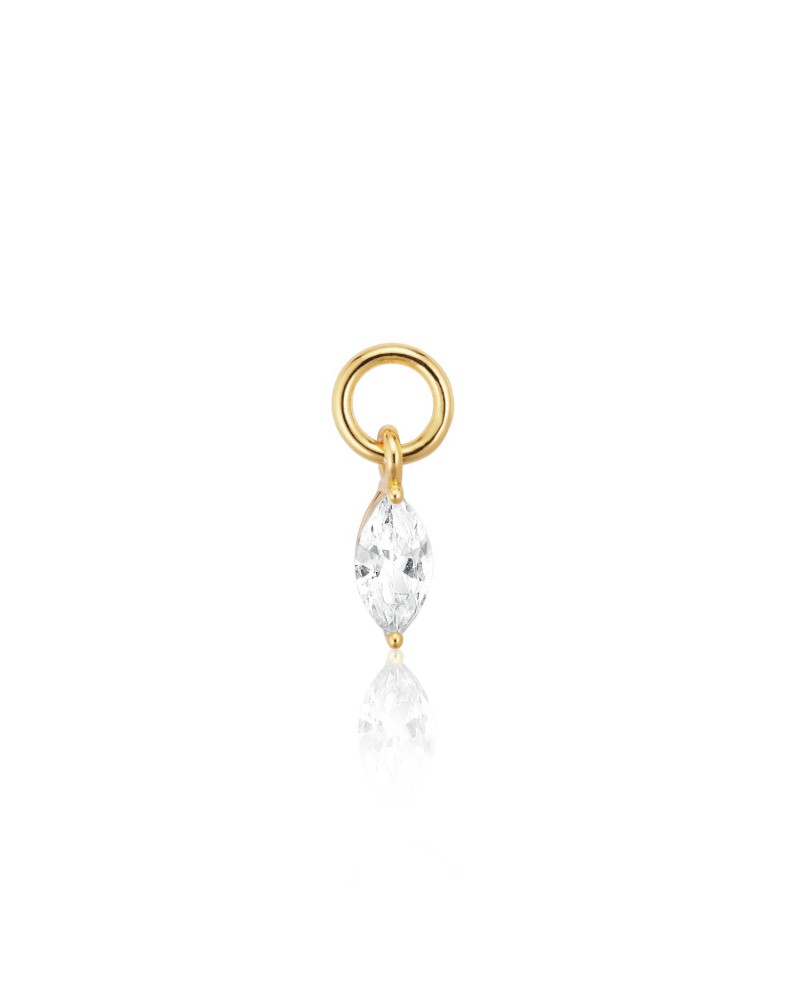 CHARMS Hoop charms SJ-CH2376-CZ-YG