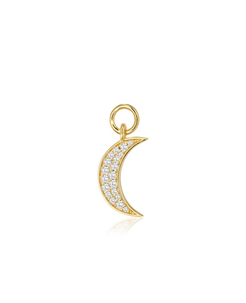 CHARMS Pakabukas auskarams SJ-CH2380-CZ-YG