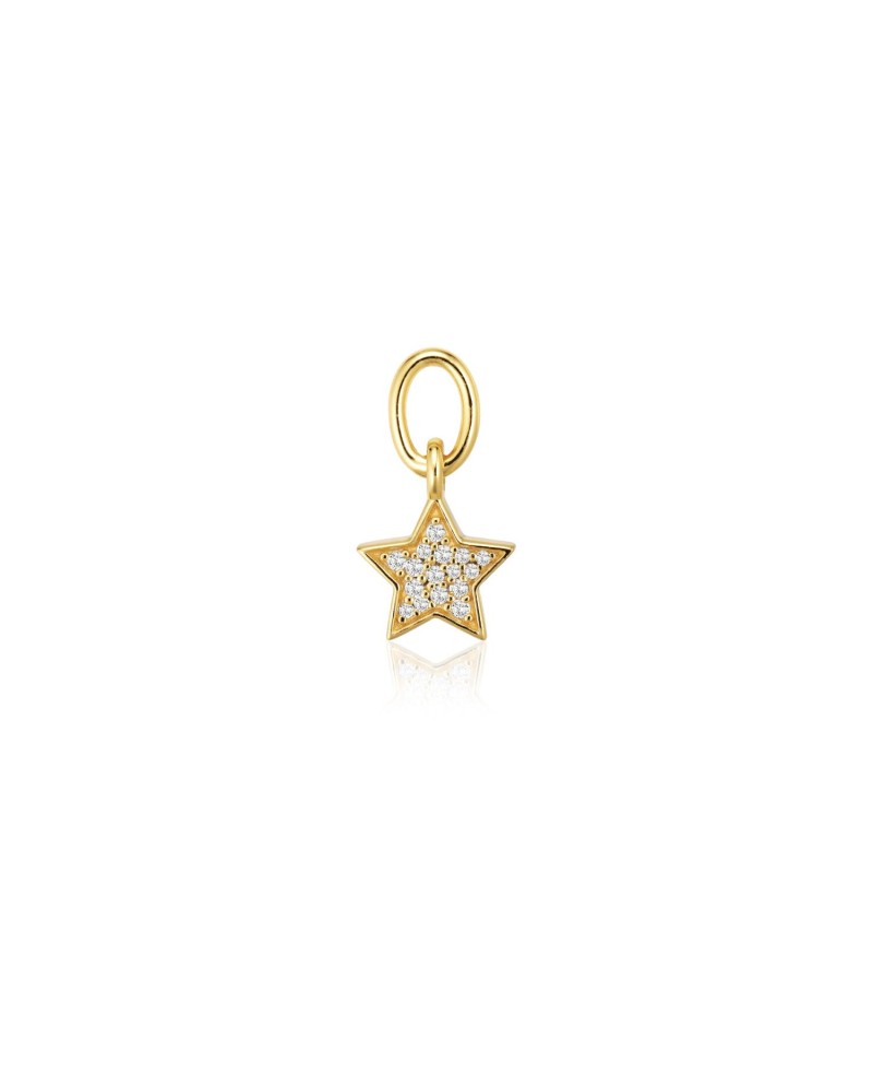 CHARMS Pakabukas auskarams SJ-CH2381-CZ-YG