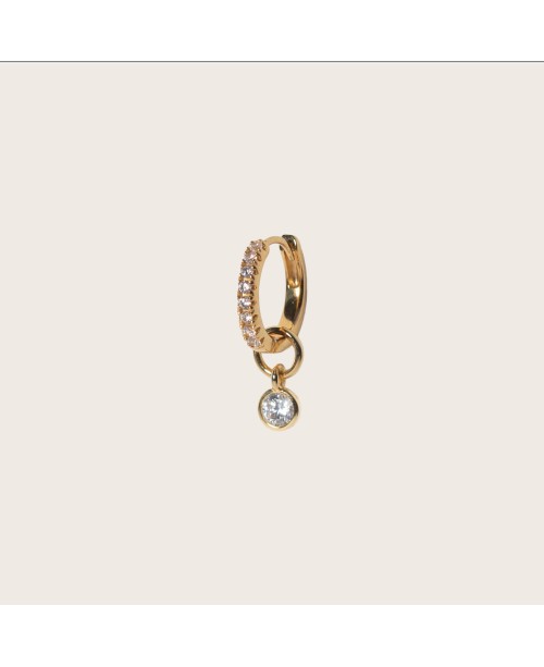 CHARMS Pakabukas auskarams SJ-CH2381-CZ-YG