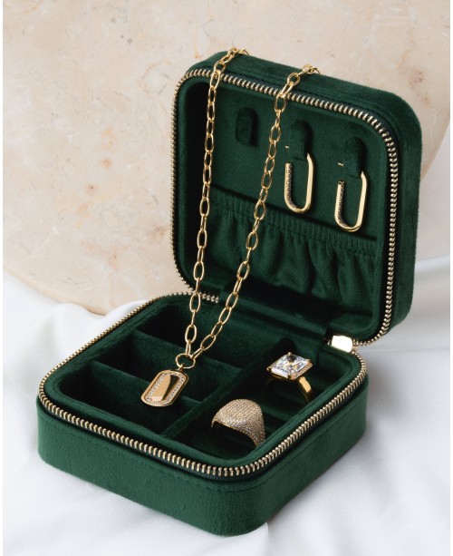 Jewellery Travel Box piccolo green SJ-GR-SY10074