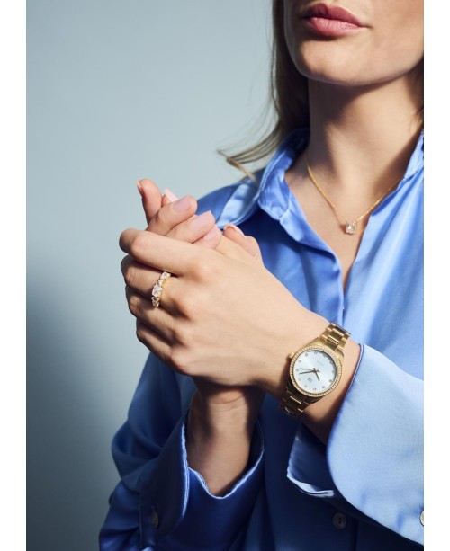 Valeria Laikrodis SJ-W2303-CZ-YG