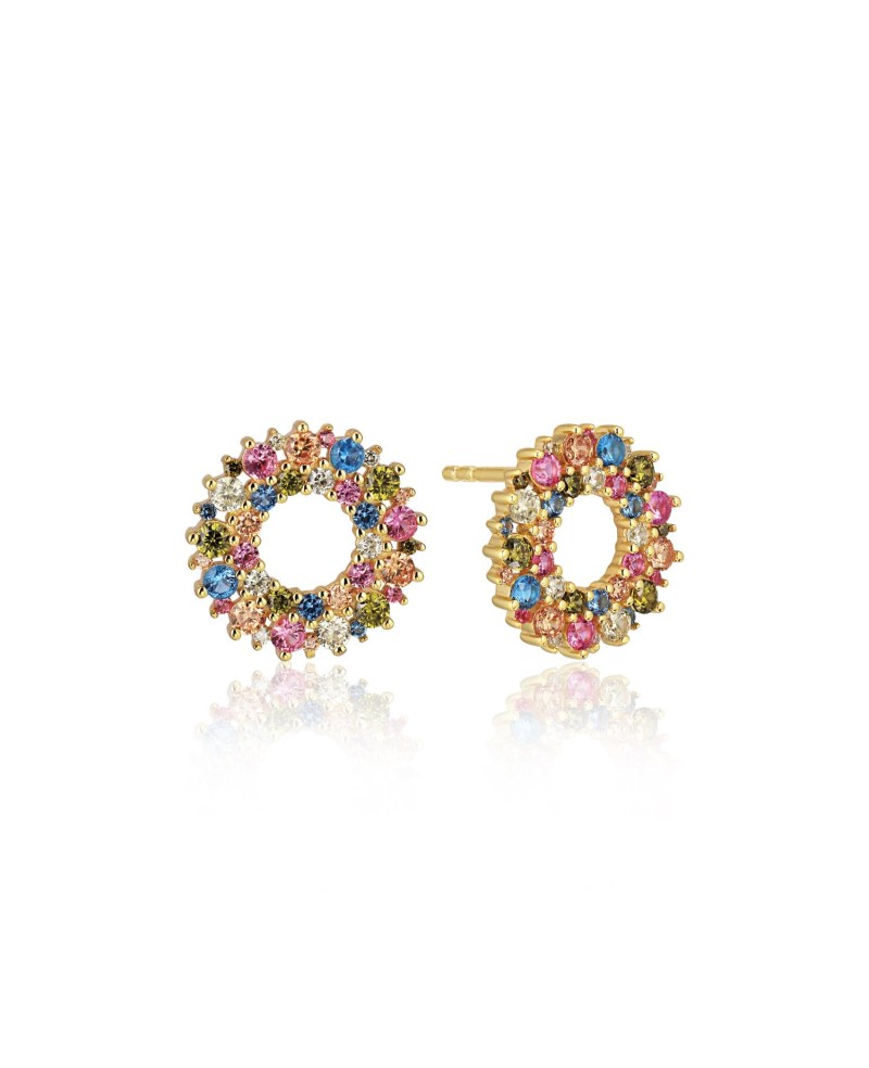 Livigno Earrings SJ-E2361-XCZ-YG