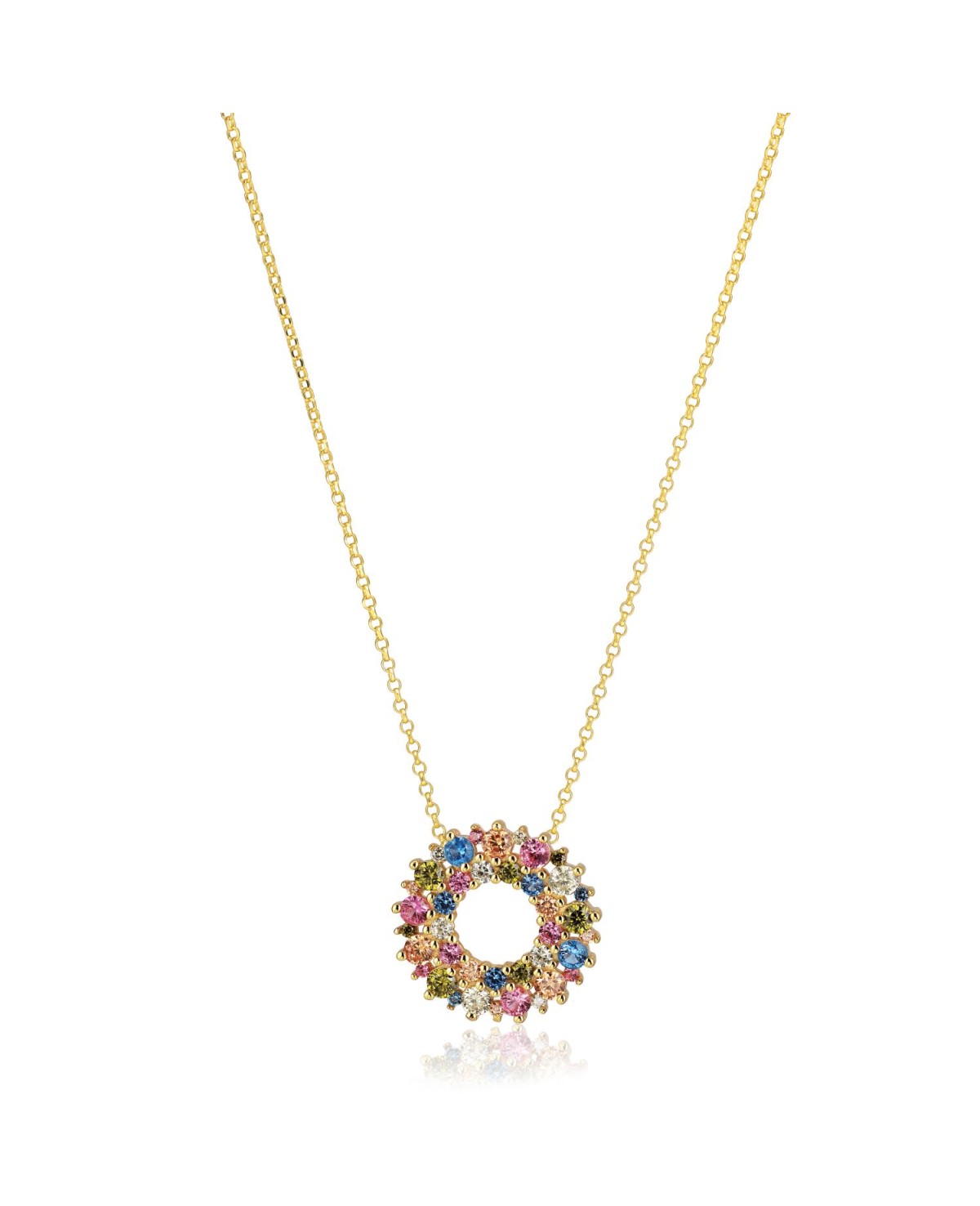Livigno Necklaces SJ-N2364-XCZ-YG