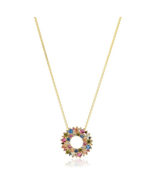 Livigno Necklaces SJ-N2364-XCZ-YG