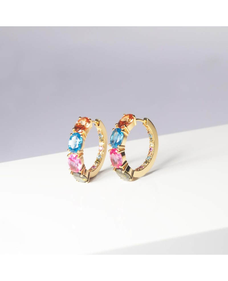Ellisse Earrings SJ-E2315-XCZ-YG