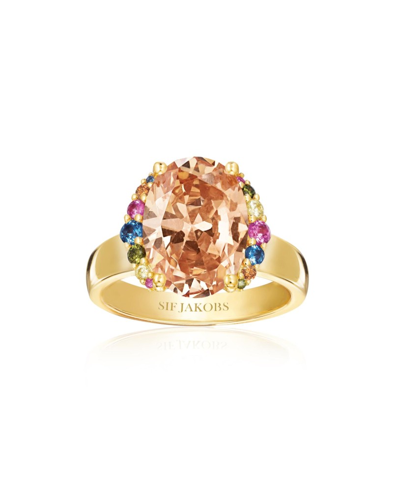 Ellisse Rings SJ-R2342-XCZ-YG