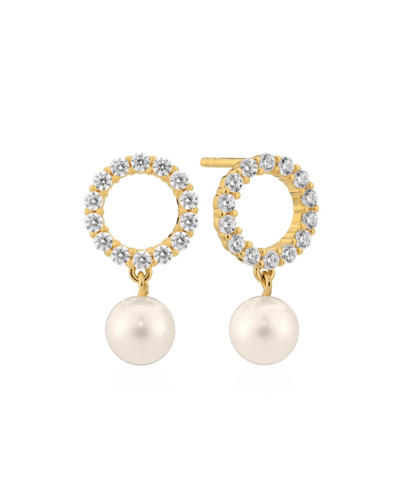 BIELLA PERLA Earrings SJ-E2430-PCZ-YG