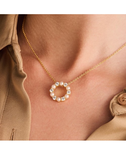 BIELLA PERLA Vėrinys SJ-N2432-PCZ-YG