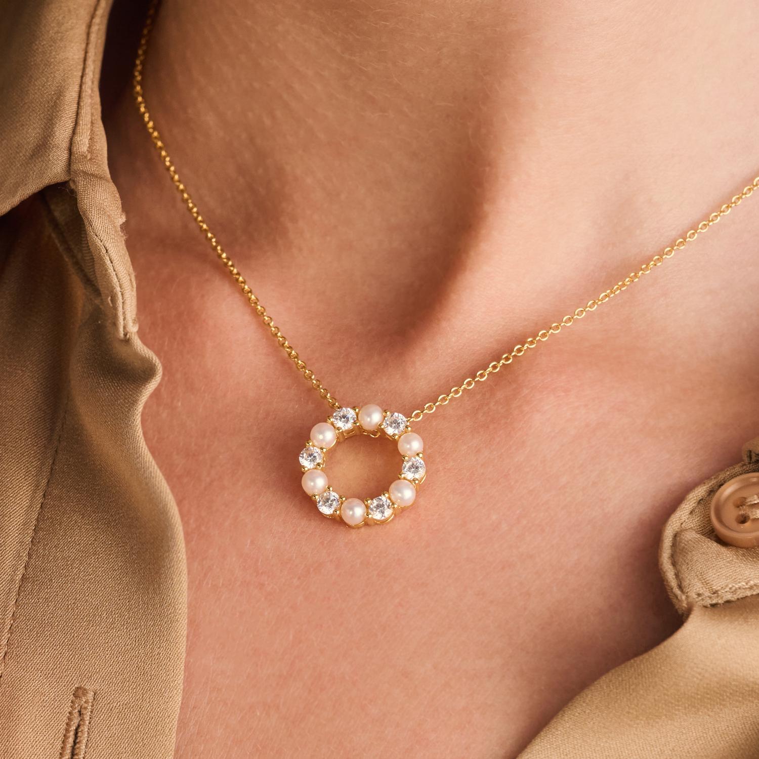 Sj pearl necklace deals
