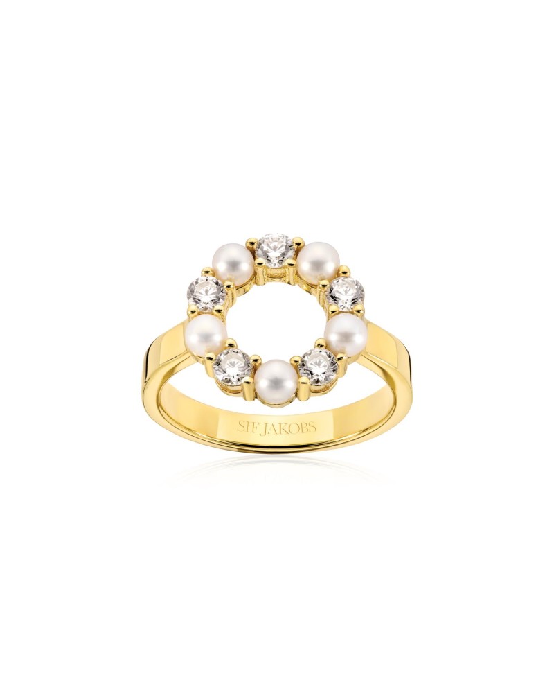 BIELLA PERLA Rings SJ-R2432-PCZ-YG