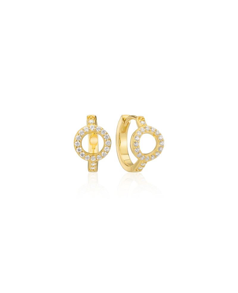 BIELLA CREOLO Earrings SJ-E3532-CZ-YG
