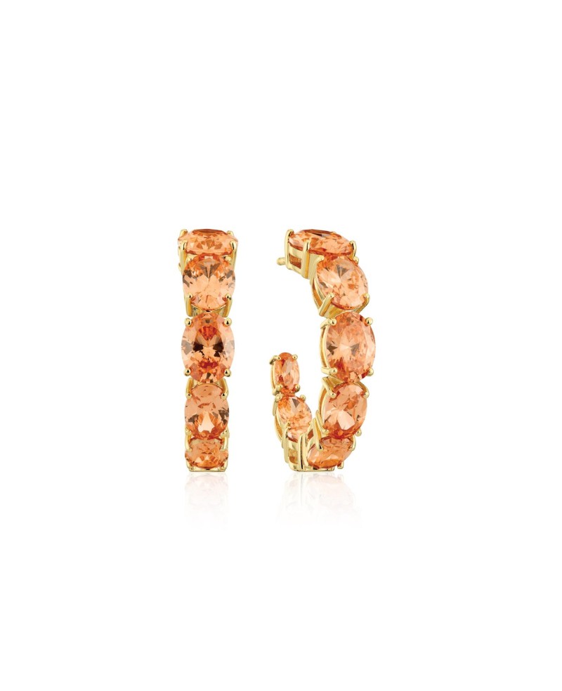 ELLISSE Earrings SJ-E2330-CHCZ-YG