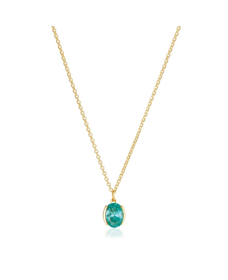ELLISSE CAREZZA Necklaces SJ-N2353-TQCZ-YG