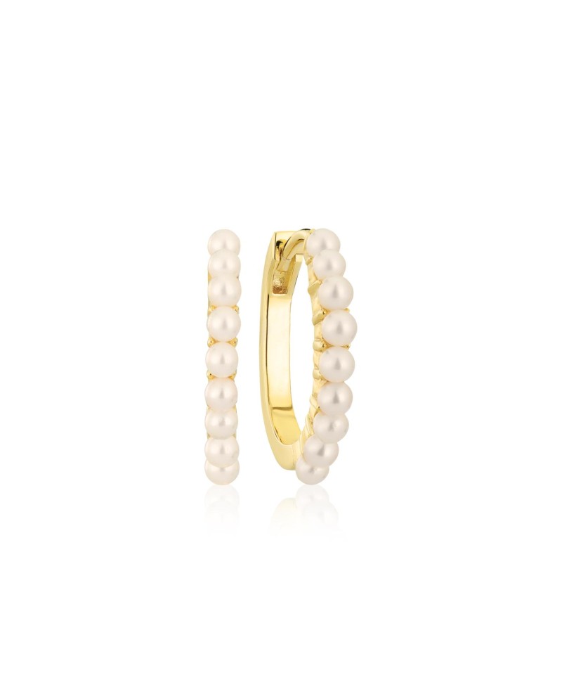 ELLERA PERLA Earrings SJ-E2869-P-YG