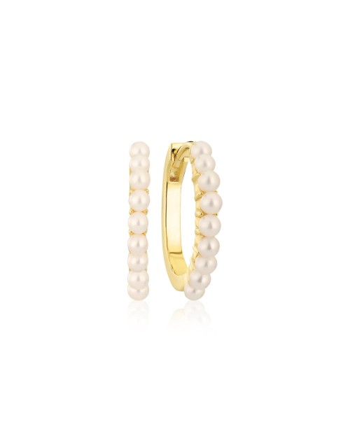 ELLERA PERLA Earrings SJ-E2869-P-YG
