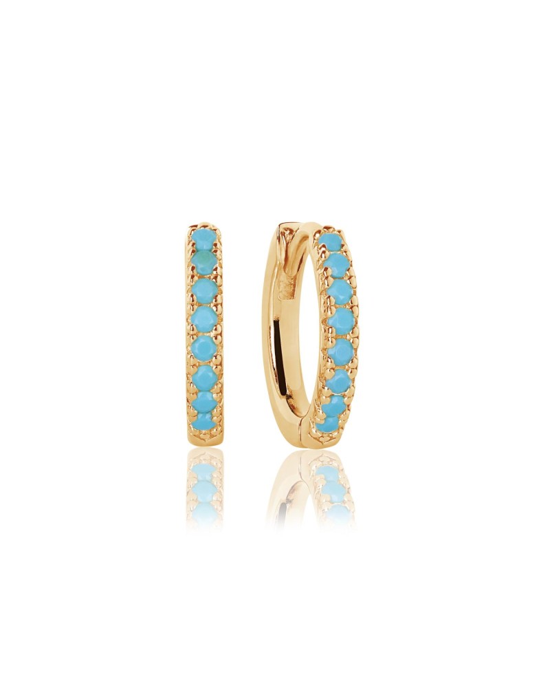 Ellera Earrings SJ-E2859-TQ-YG