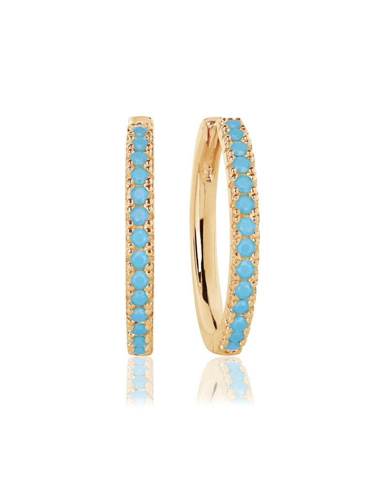 Ellera Earrings SJ-E2869-TQ-YG