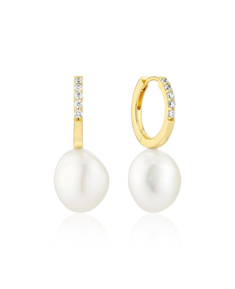 Padua Earrings SJ-E2443-PCZ-YG