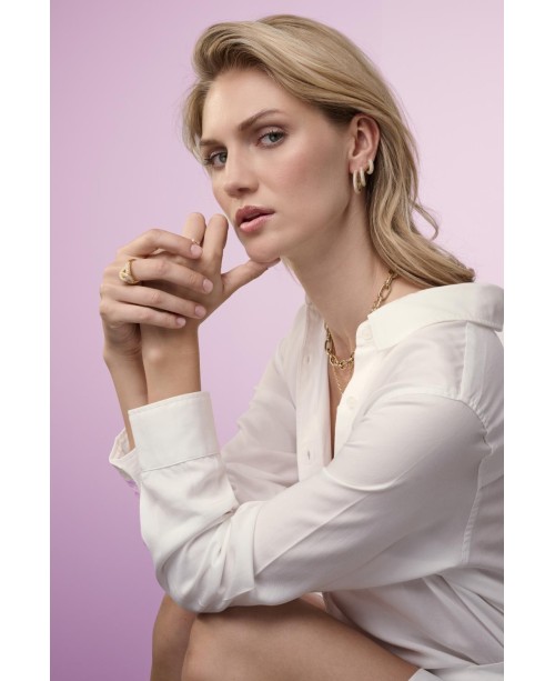 Carrara Auskarai SJ-E2475-CZ-YG