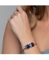 Twisted Silver Bangle
