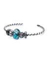 Twisted Silver Bangle